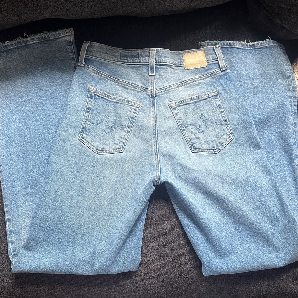AG Kora high rise wide leg jeans sz 27 - Picture 9 of 10